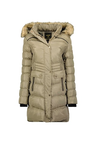 Parka con capucha Anadonna - Topo