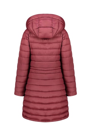 Anorak largo con capucha Batigana - Rojo