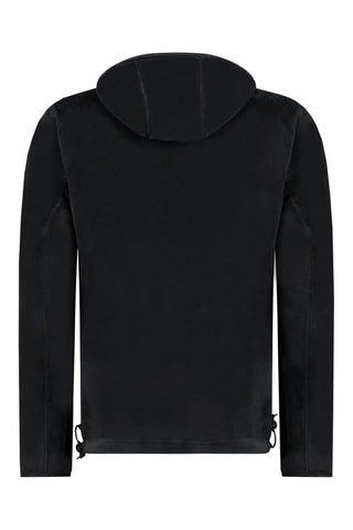 Chaqueta polar con capucha Utah Hood - Blanco, negro y rojo