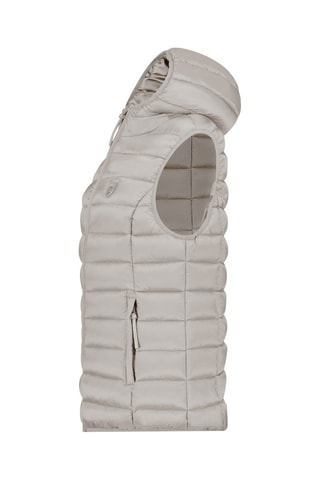 Chaleco acolchado con capucha Vakitalana - Gris