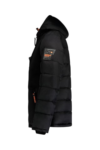 Anorak con capucha Beachana  - Negro