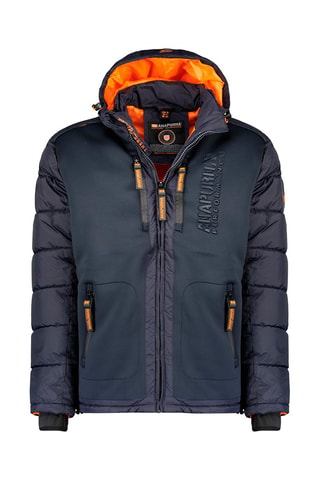 Anorak con capucha Beachana  - Azul marino