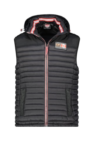 Chaleco Vadalmana - Beige, negro y rojo