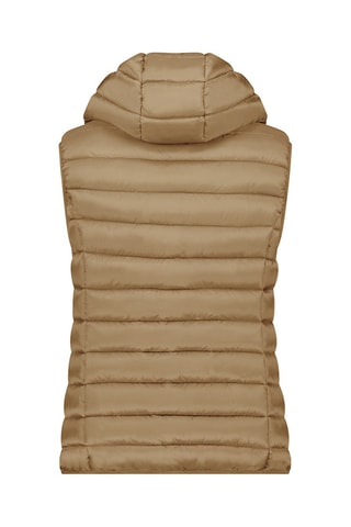 Chaleco acolchado con capucha Vakitalana - Gris