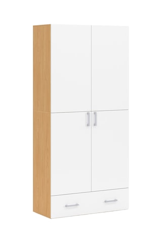 Armario de 2 puertas - 79 x 35 x 165 cm