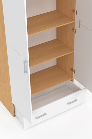 Armario de 2 puertas - 79 x 35 x 165 cm