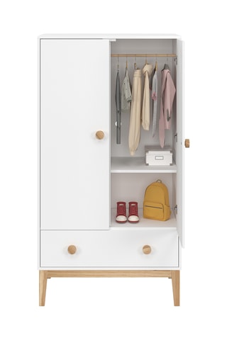 Armario de 2 puertas - 150 x 80 x 48 cm