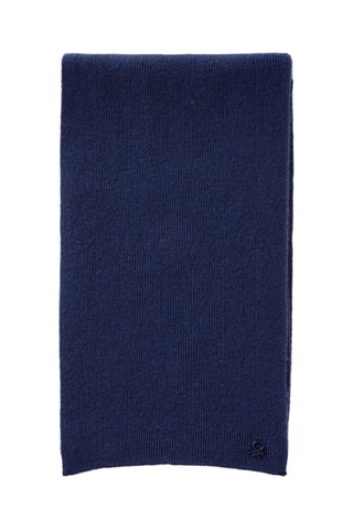 Bufanda de lana - Azul marino