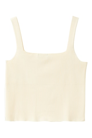 Camiseta de tirantes - Beige