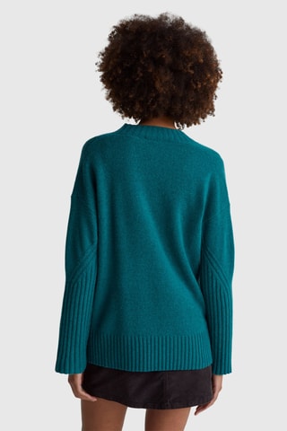 Jersey de lana - Verde oscuro