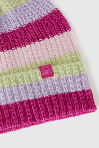 Gorro - Malva y fucsia