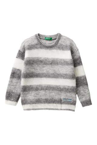 Jersey - Blanco y gris oscuro