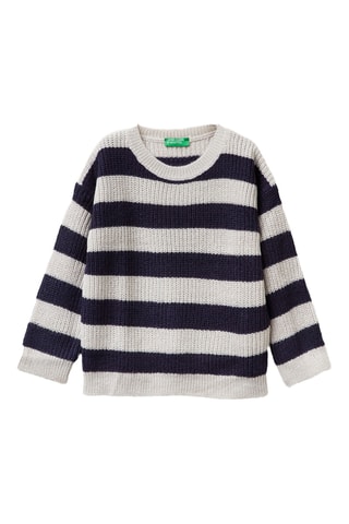 Jersey - Blanco y azul marino