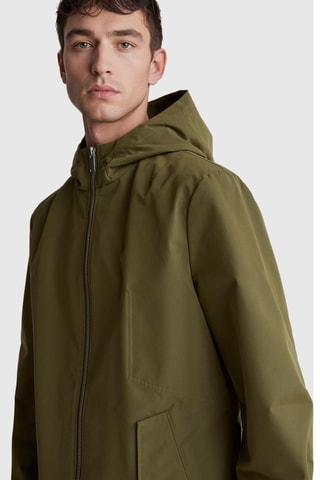 Parka con capucha - Caqui
