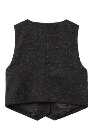 Chaleco de traje - Negro