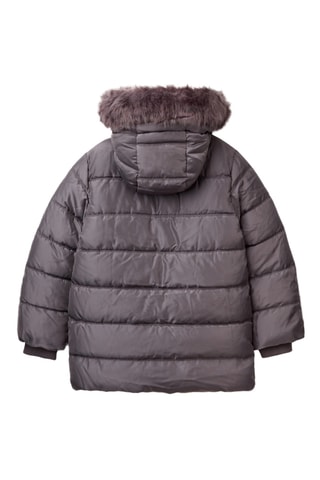 Anorak con capucha - Gris