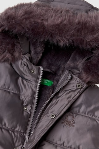 Anorak con capucha - Gris