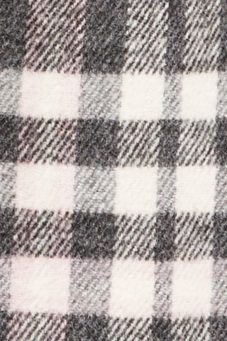 Abrigo - Gris oscuro y blanco