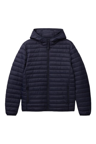Anorak con capucha - Azul marino