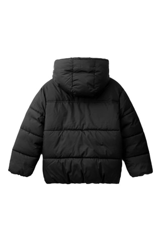 Anorak con capucha - Negro