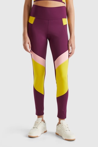Leggings de tiro alto - Violeta