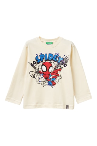 Camiseta Spidey y sus sorprendentes amigos Marvel - Beige
