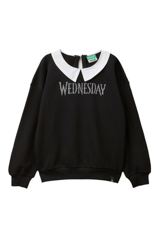 Sudadera Miércoles - Negro