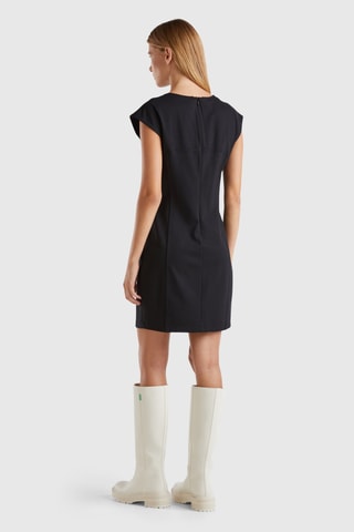 Vestido recto - Negro