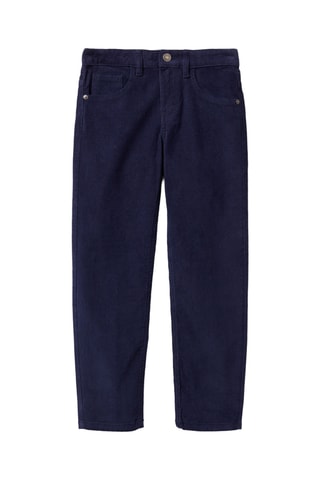 Pantalón de pana - Azul marino