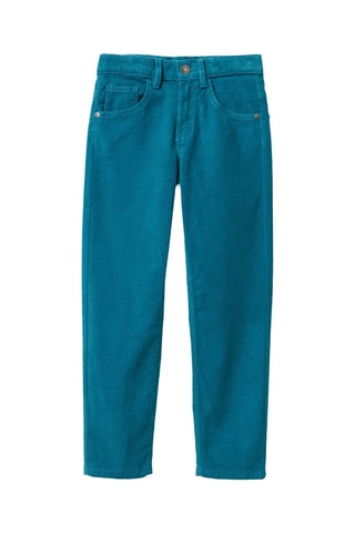 Pantalón de pana - Azul pato