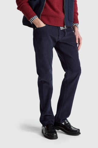 Pantalón de pana - Azul marino
