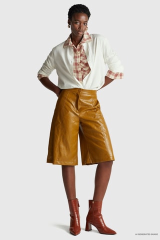 Camisa - Rojo y crudo