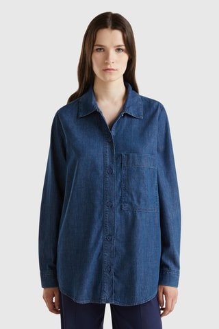 Camisa vaquera - Azul marino