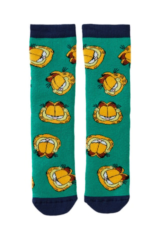 Calcetines Garfield - Verde