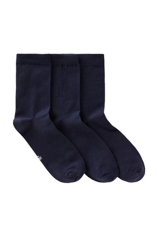 3 pares de calcetines - Azul marino