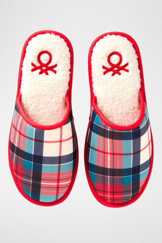 Zapatillas de casa forradas - Blanco