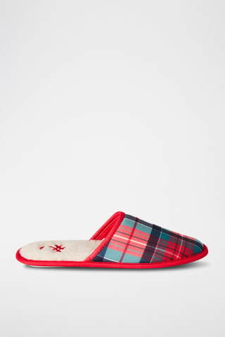 Zapatillas de casa forradas - Blanco