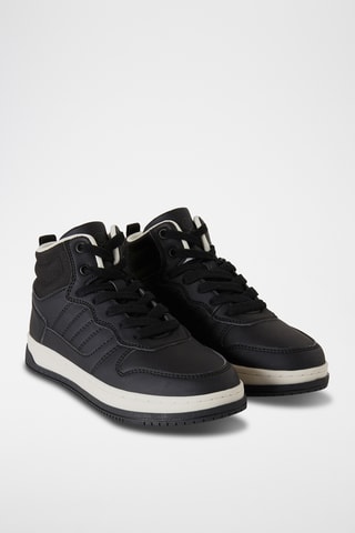 Zapatillas altas - Negro
