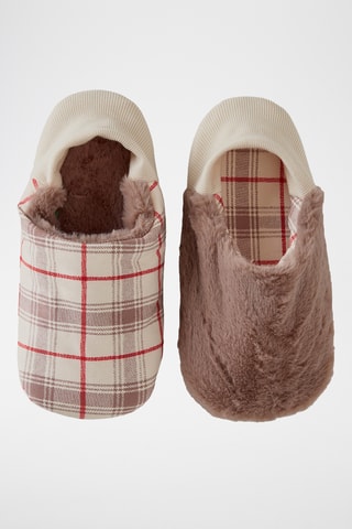 Zapatillas de casa reversibles - Blanco