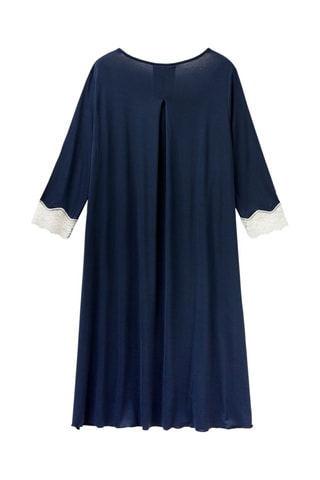 Vestido trapecio Azul marino
