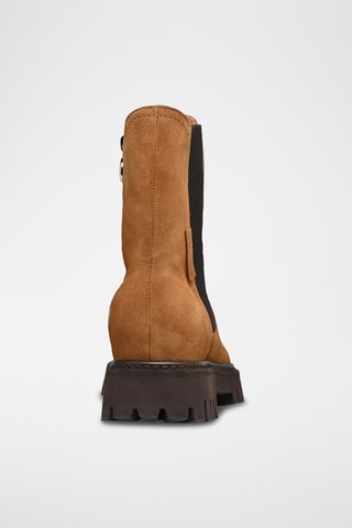 Bottines en nubuck Georgia - Camel