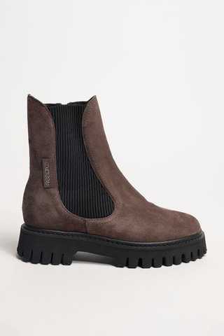Nubuck Enkellaarzen Georgia - Bruin