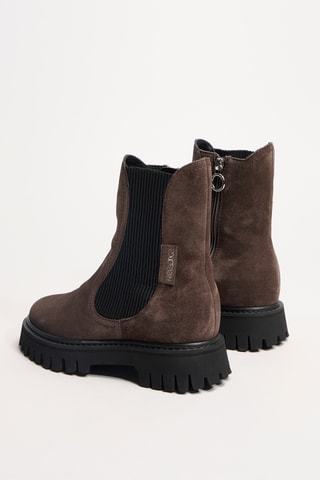 Nubuck Enkellaarzen Georgia - Bruin