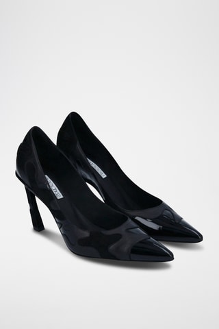 Leren Pumps Camille - Zwart