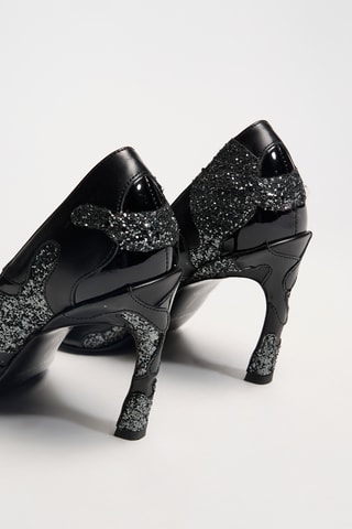 Leren Pumps Camille - Zwart