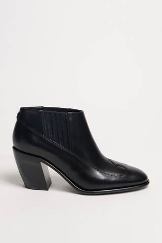 Kalfsleren Chelsea Boots Felix - Zwart
