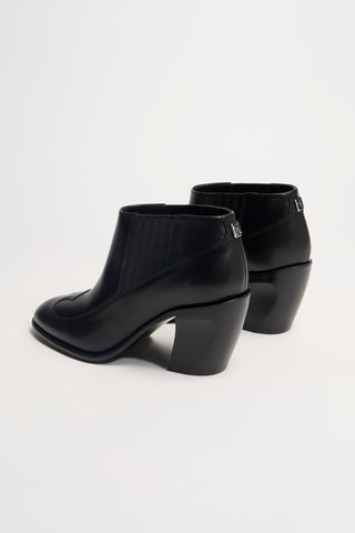 Kalfsleren Chelsea Boots Felix - Zwart