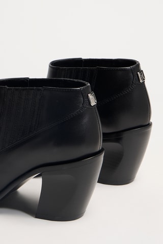 Kalfsleren Chelsea Boots Felix - Zwart