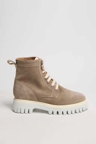 Nubuck Enkellaarzen Gisele - Bruin