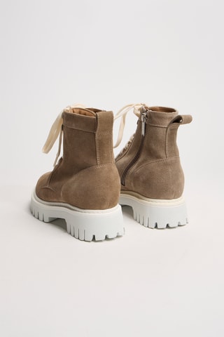Nubuck Enkellaarzen Gisele - Bruin